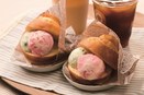 熱々ふわふわパンに冷た～いジェラートを挟んで食べる「ブリオッシュ コン ジェラート」が横浜・みなとみらいに登場するよ！