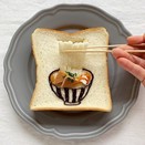 パンなのに…うどん？ 3Dな食パンアートがすごい