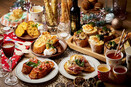 クリスマスツリーをモチーフにしたコルネやリース形のパンなどクリスマスの食卓を彩る商品5種