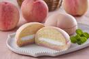 ローソン「桃みたいなパン 福島県産桃のジャム入りチーズ風味ホイップ」東北エリアで発売